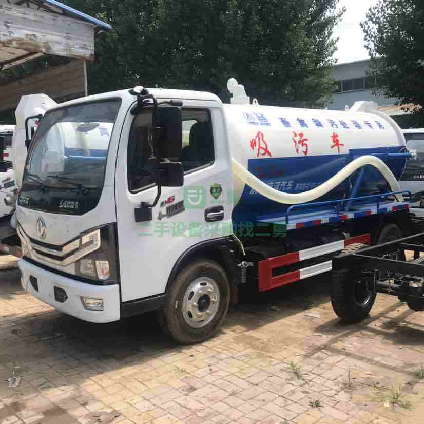 出售國六東風多利卡5立方吸污車可分期