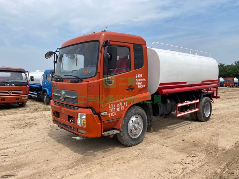 出售東風天錦短軸距二手綠化灑水車