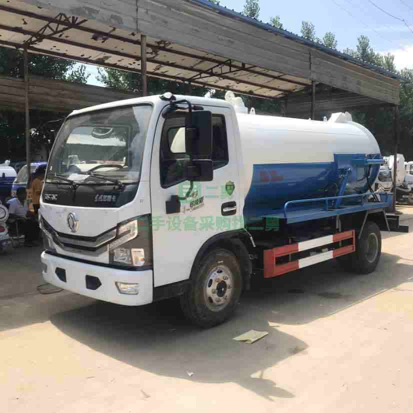 出售國六東風多利卡5立方吸污車可分期