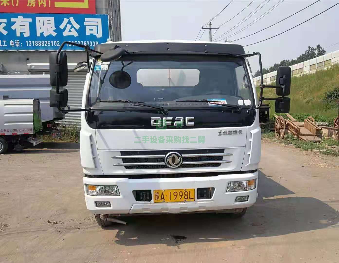 出售東風多利卡D7灑水車18年10月上牌8立方國五標準排放