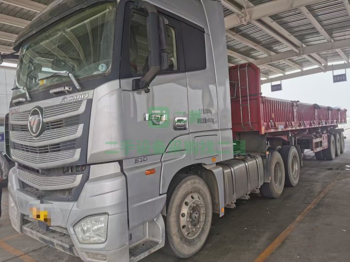 出售牽引車三年半歐曼EST510高配高頂16速，帶液緩