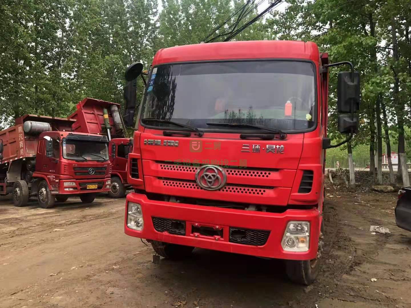 出售國五排放三環昊龍7.6米前四后八自卸車