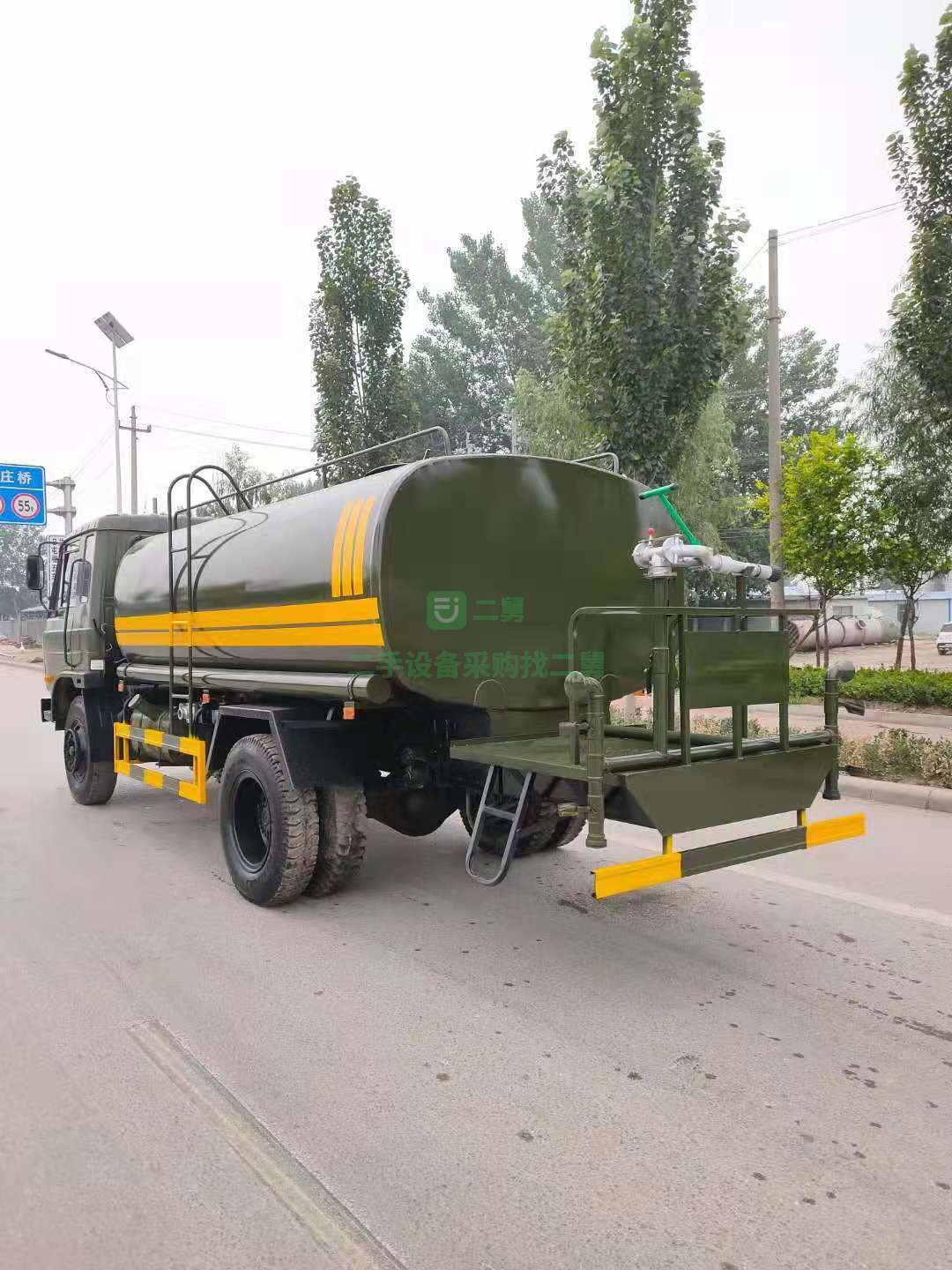 出售東風153后勤保障用車（庫存底盤）12方灑水車