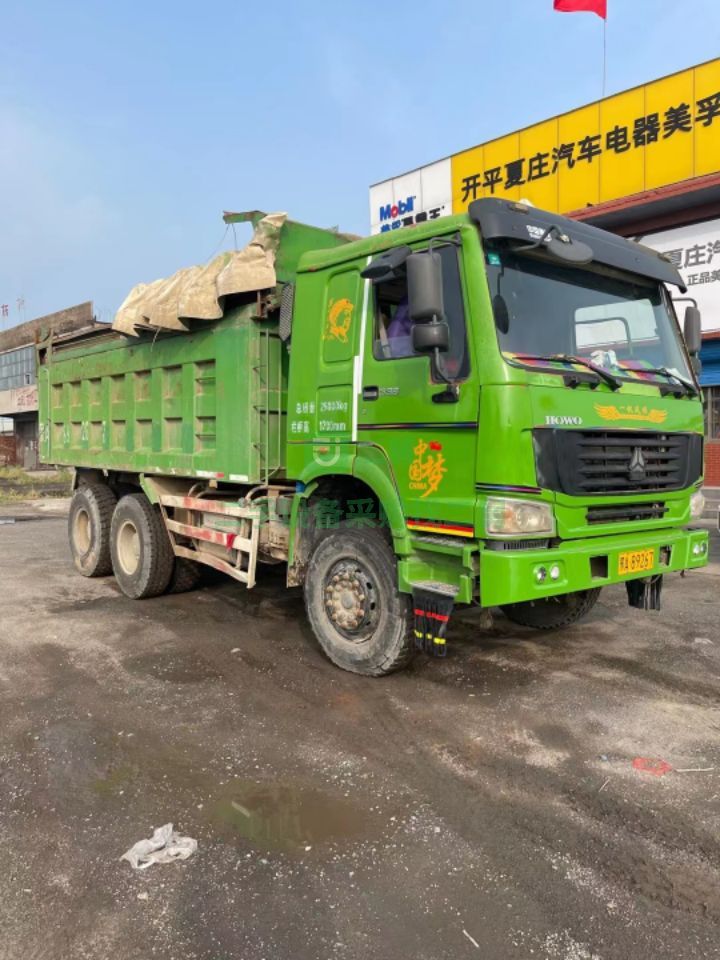 出售豪沃自卸車大泵國三336馬力