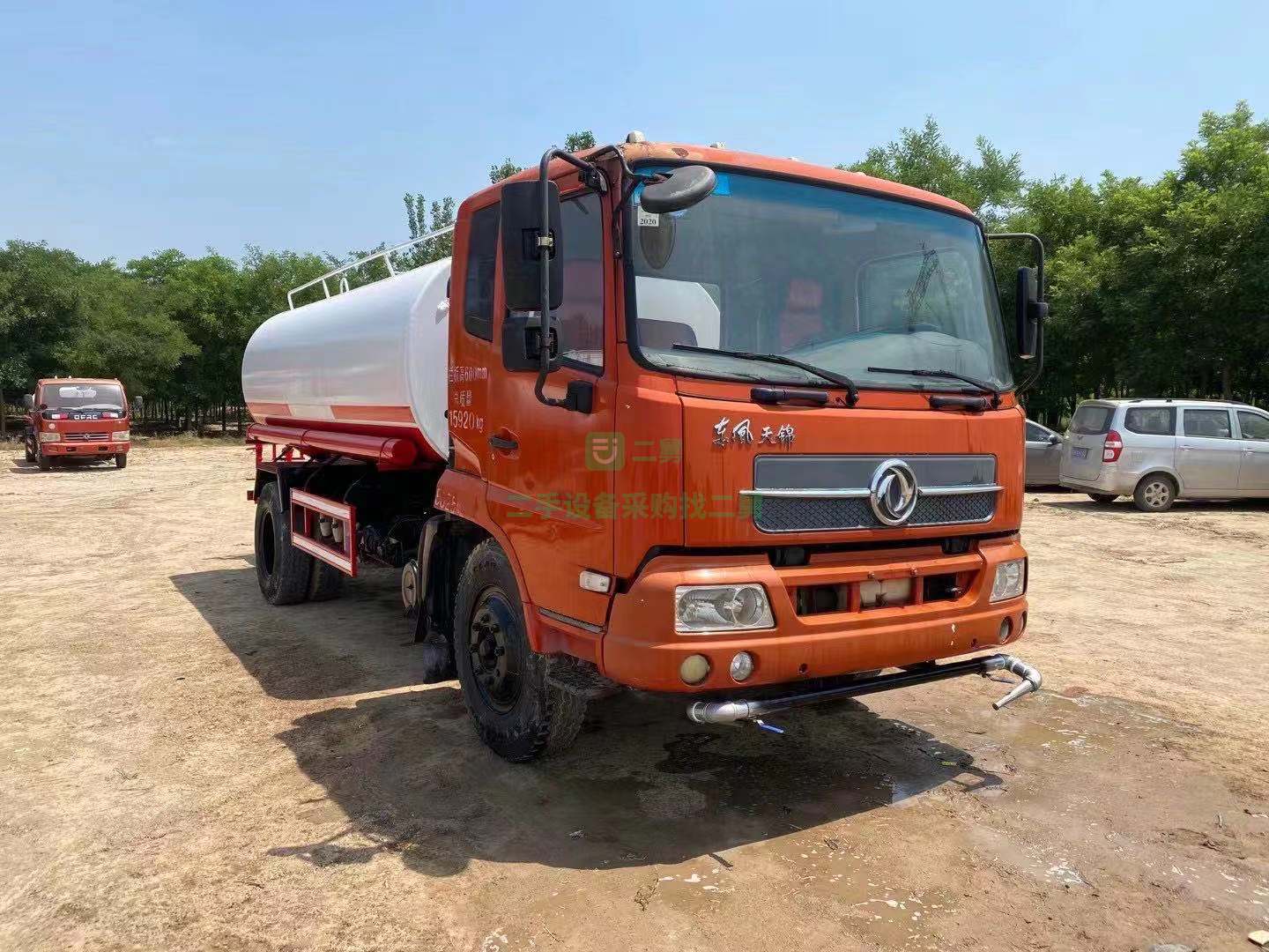 出售東風天錦12噸二手灑水車無手續