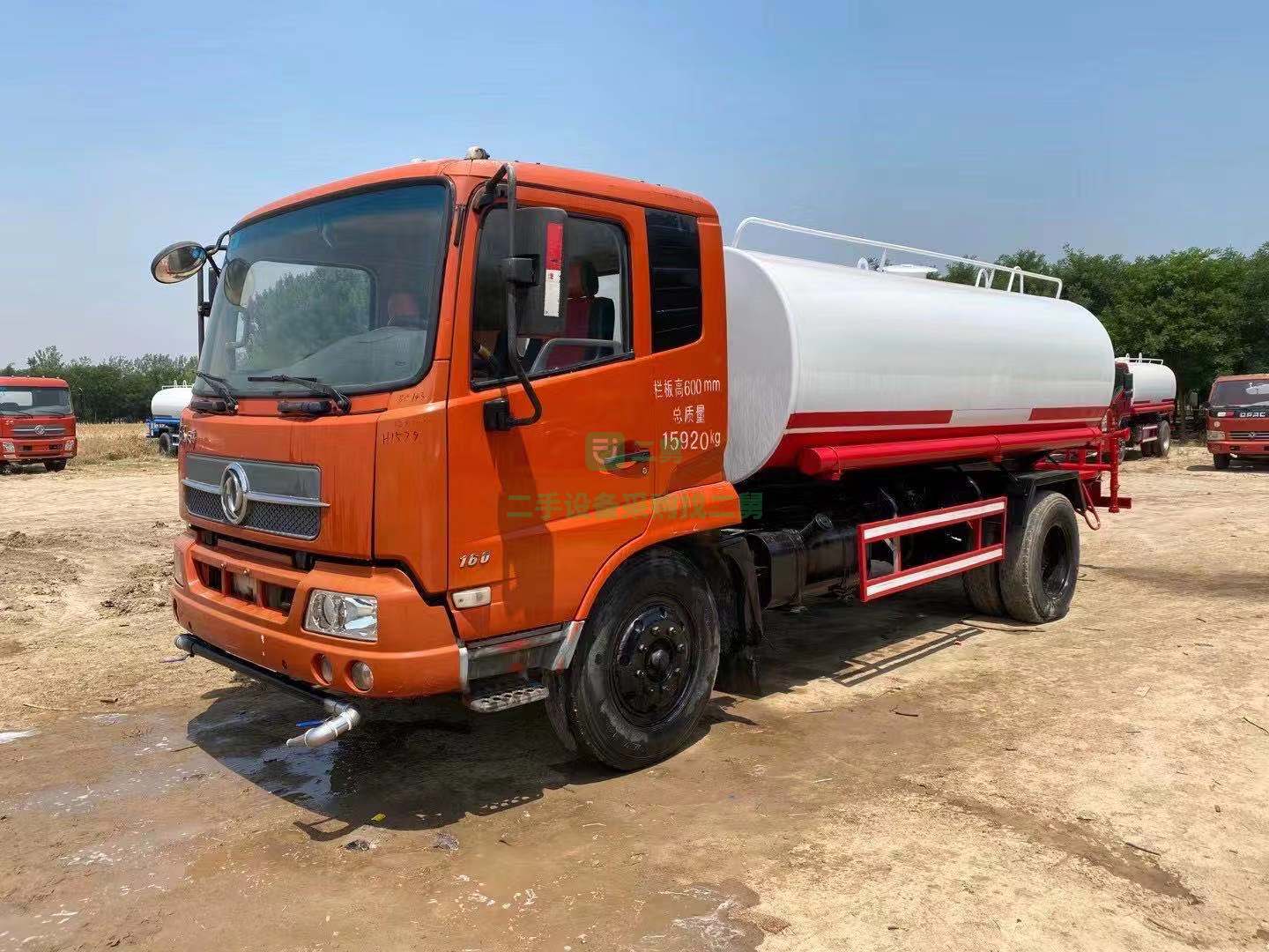 出售東風天錦12噸二手灑水車無手續