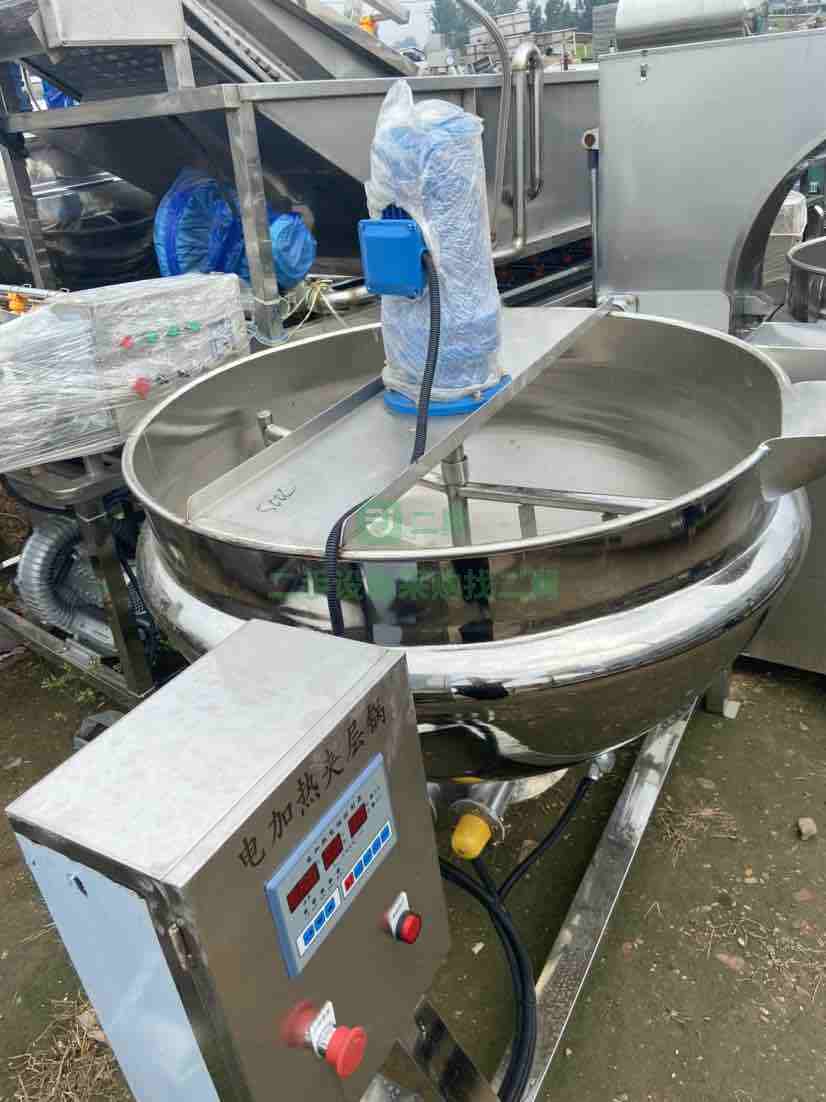 山東出售二手的九成新的諸城夾層鍋