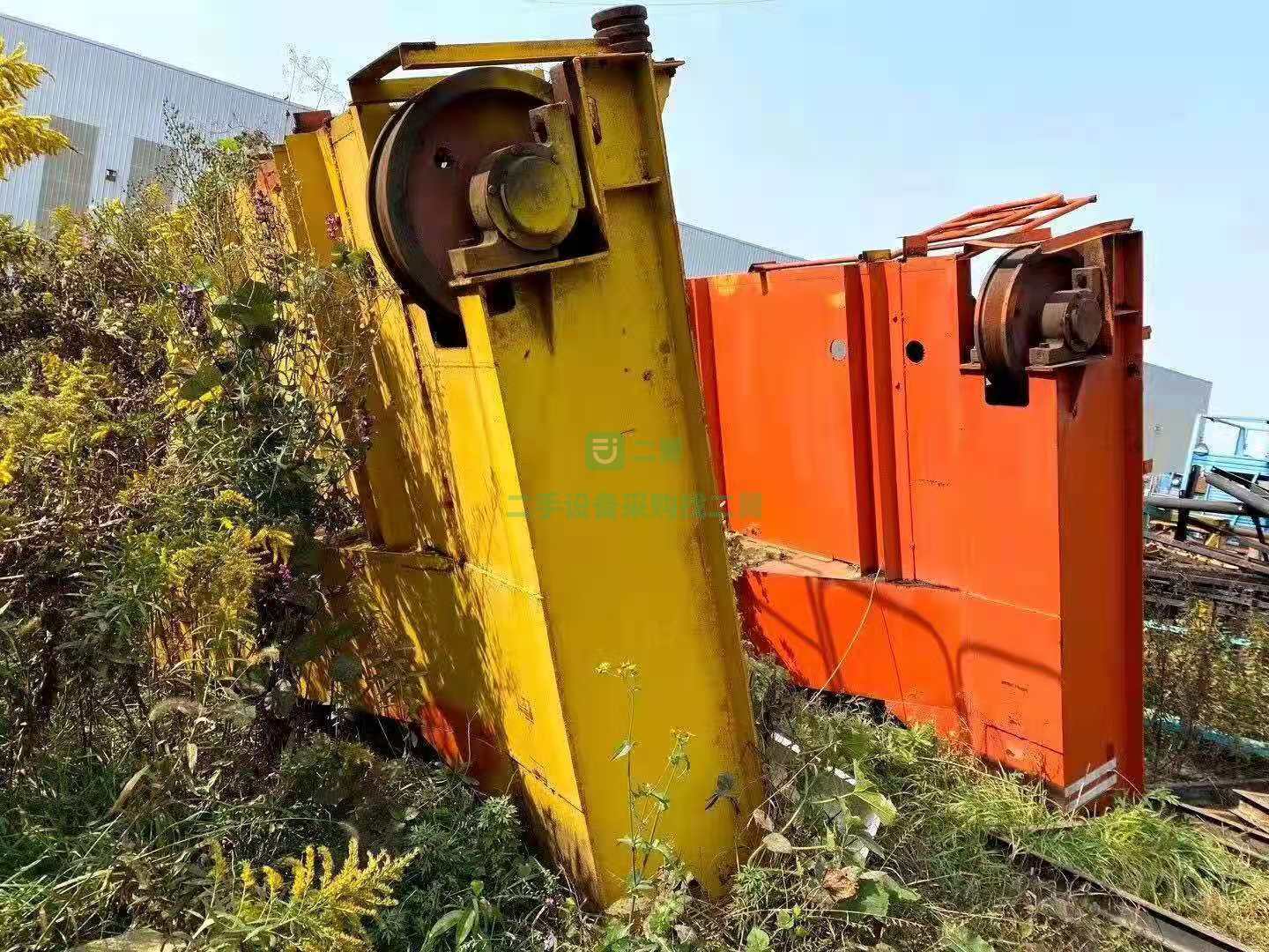 出售QD雙梁二手10噸行車，跨度28.5米