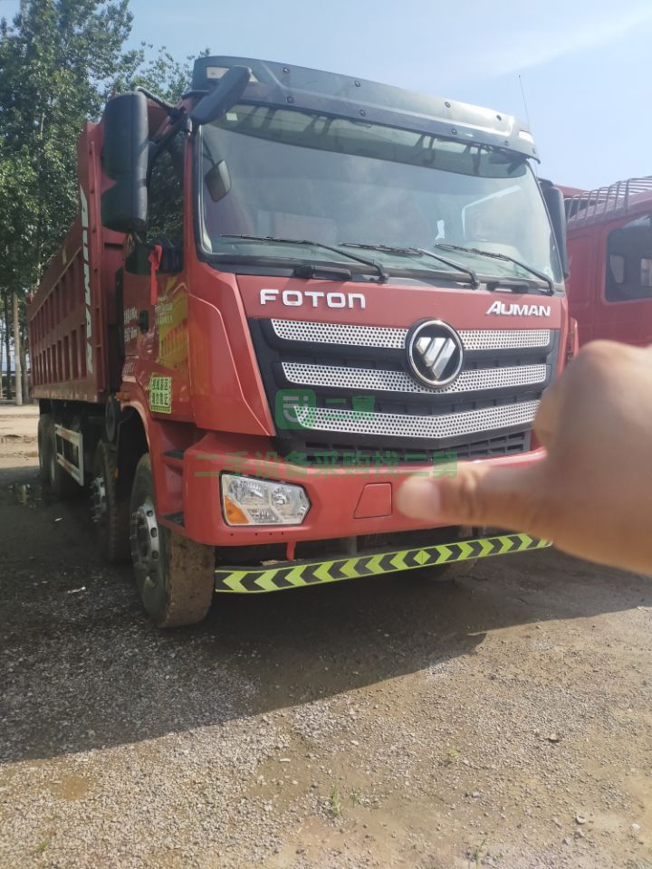 出售18年新款歐曼ETX自卸車，濰柴375馬力貨箱長度7.6