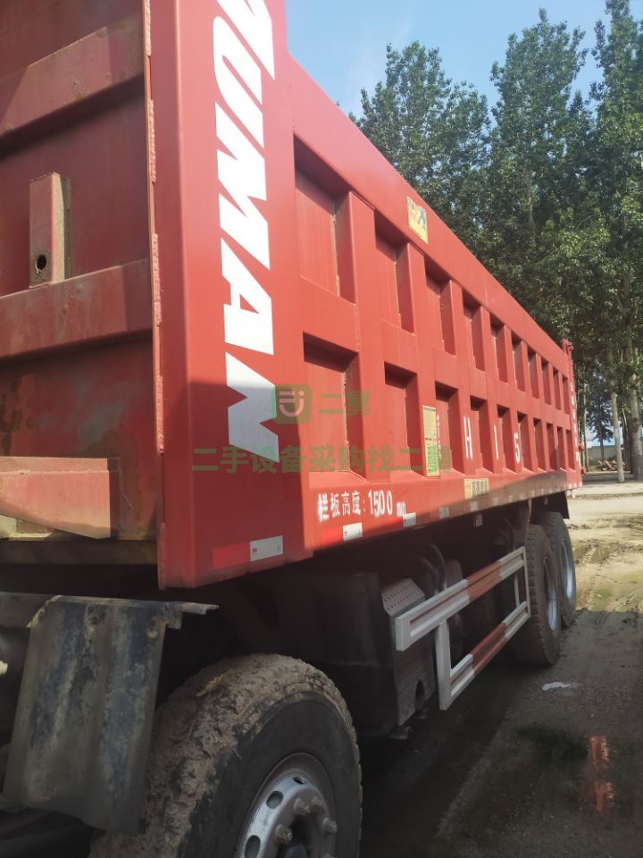出售18年新款歐曼ETX自卸車，濰柴375馬力貨箱長度7.6