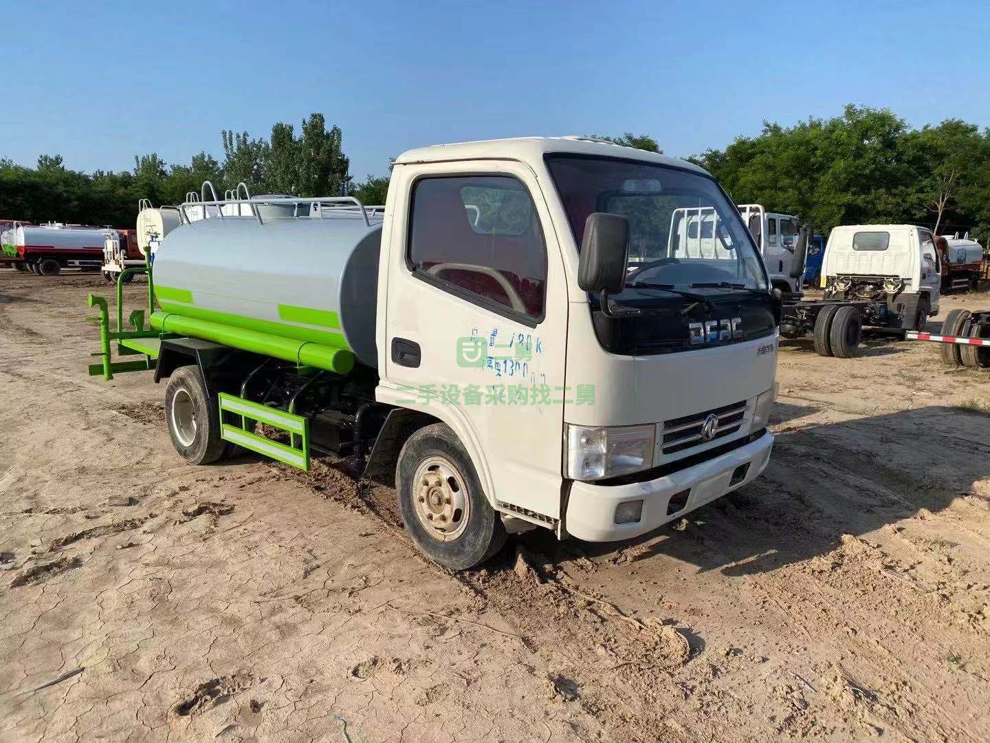 出售東風多利卡3立方二手灑水車無手續