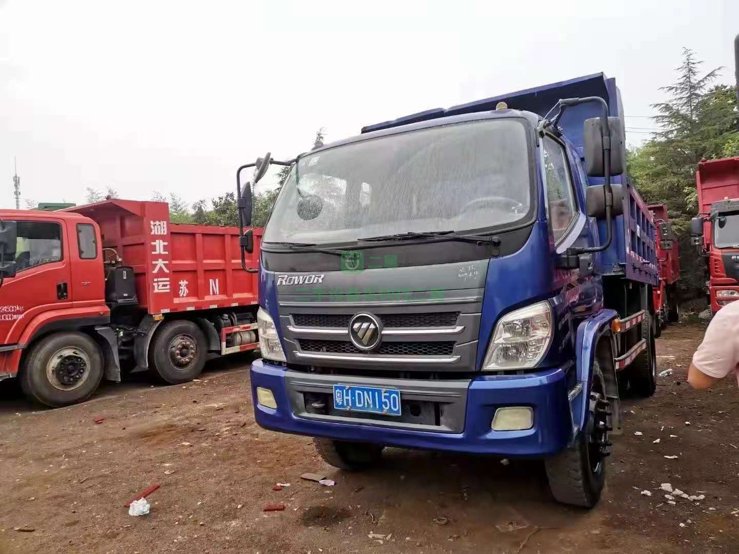 出售2018年福田160自卸車(chē)貨箱4.2米