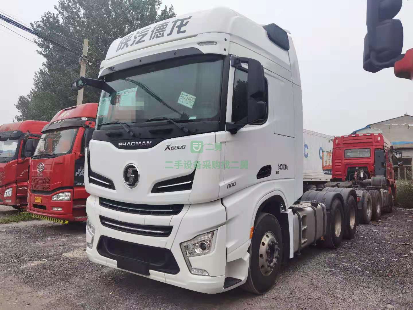 出售2020年12月德龍X6000牽引車600馬力國六排放