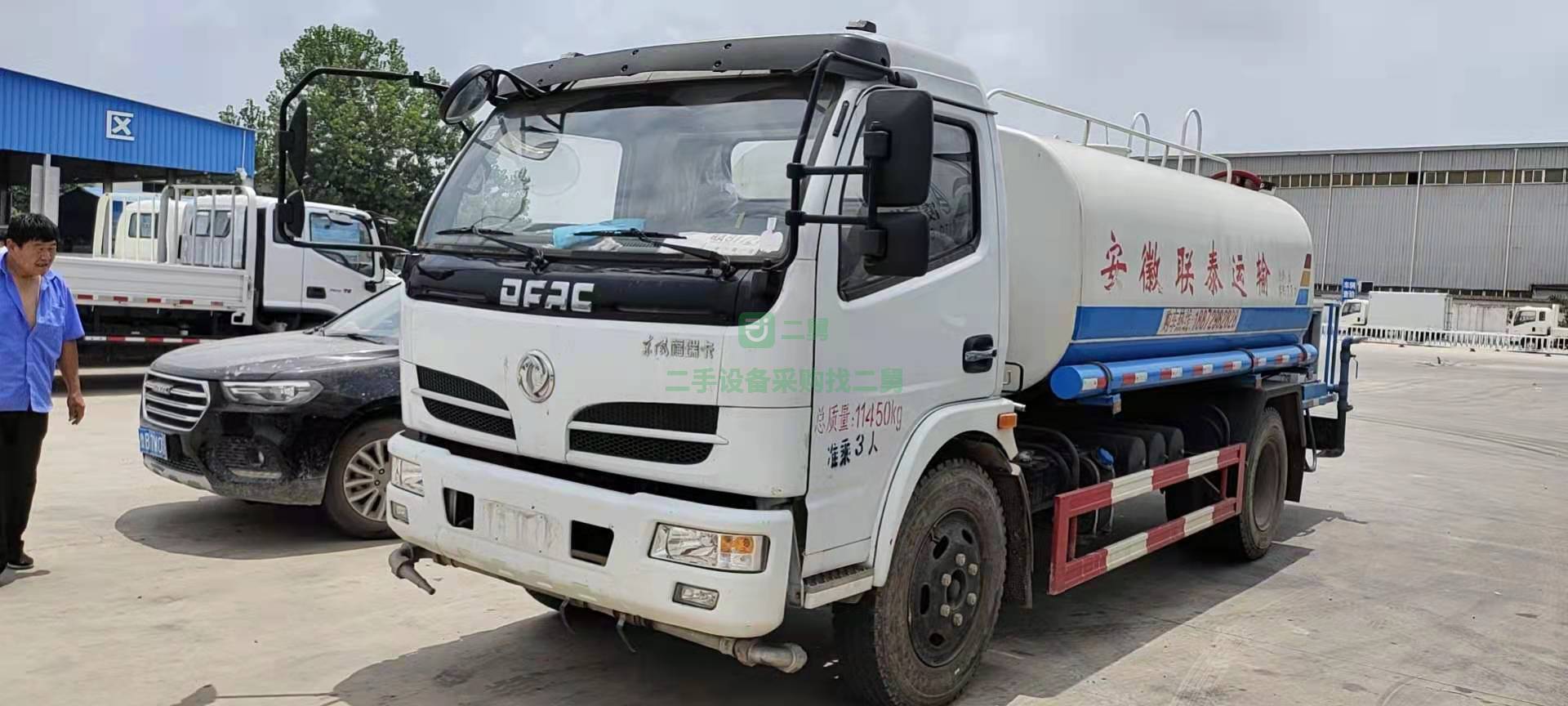 出售2019年7月東風福瑞卡10方國五霧炮灑水車