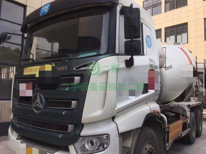 出售二手九成新的國(guó)五三一十二方攪拌車(chē)