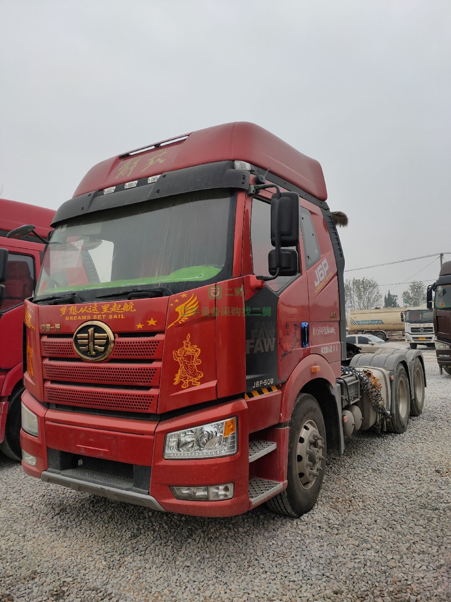 出售2019國四解放j6雙驅牽引車