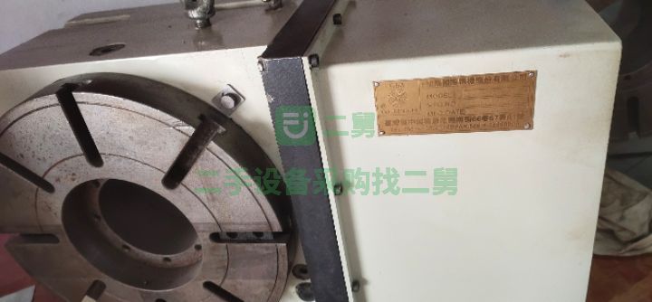 旭陽320大孔徑四軸轉臺，圓盤尾坐，法拉克阿法電機