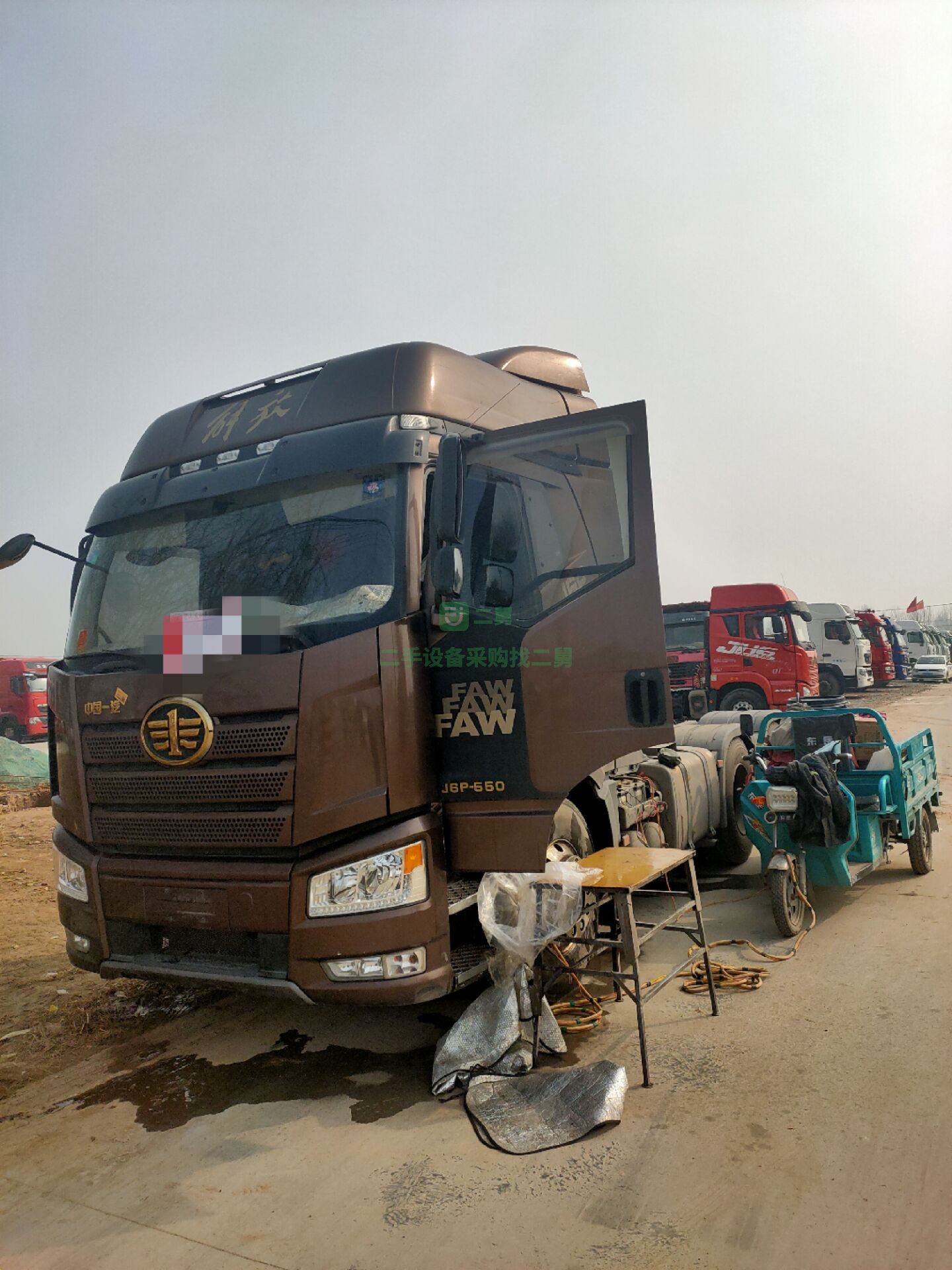 出售2019國四解放j6雙驅牽引車
