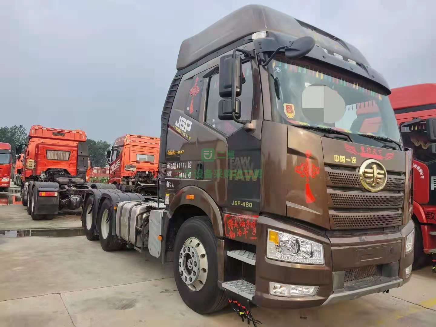 出售2020年2月國五J6P牽引車 領航版460馬力