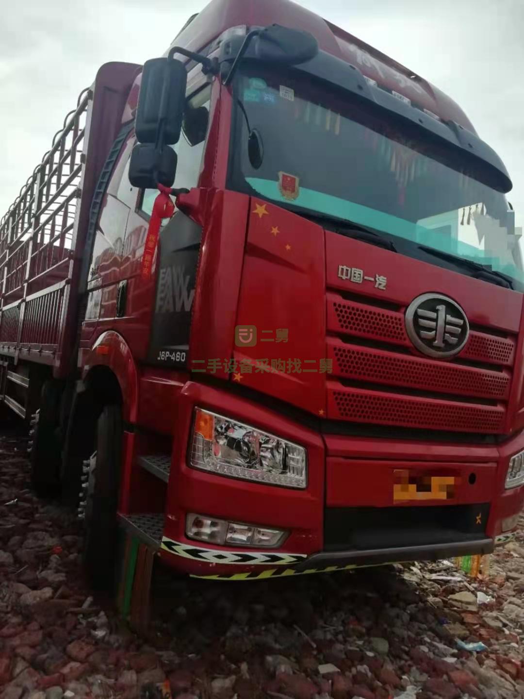 出售2019年的解放J6P高欄貨車 ，460大馬力