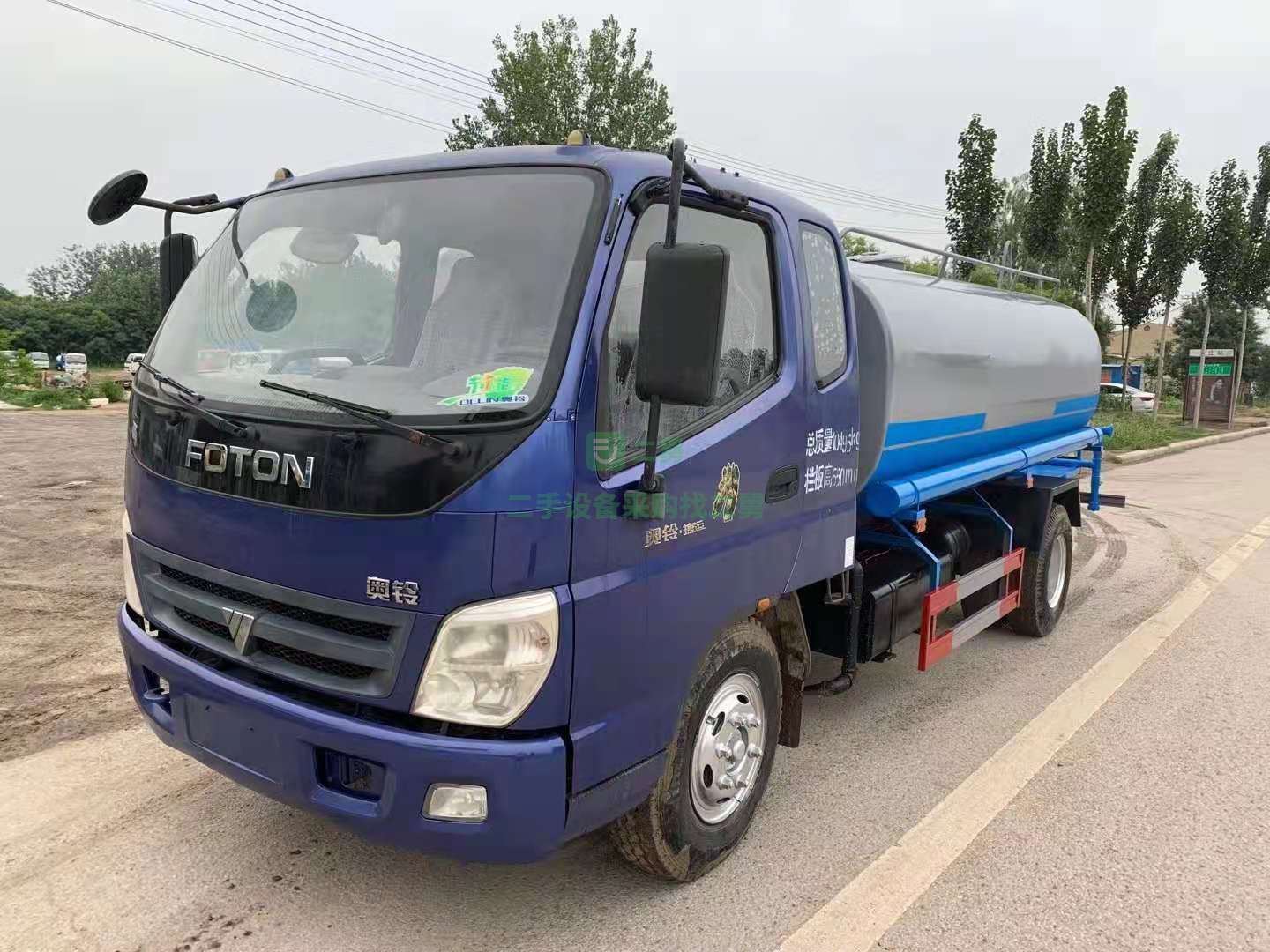 出售福田奧鈴八立方灑水車，濰柴4105發動
