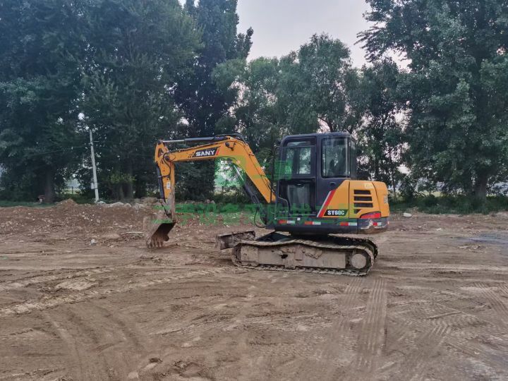 河北出售二手八成新的三一60挖掘機(jī)，全車原版