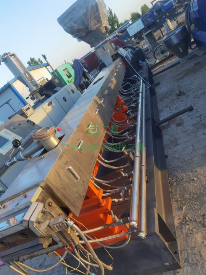 河北出售75型平行雙螺桿造粒機整套