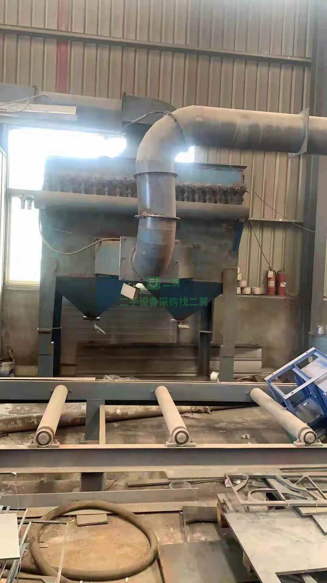出售2016年鋼結構專用拋丸機型號1.1米乘1.9米