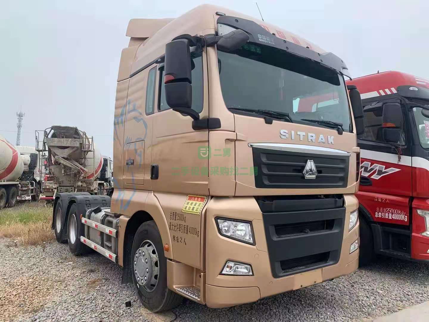 出售2019年5月重汽汕德卡牽引車，540馬力德國曼技術發動機