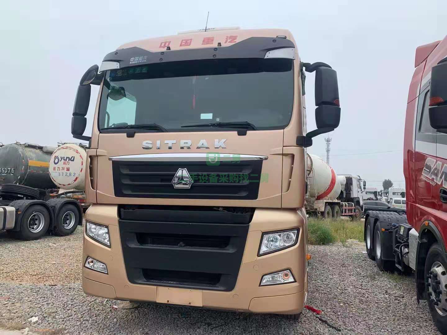 出售2019年5月重汽汕德卡牽引車，540馬力德國曼技術發動機