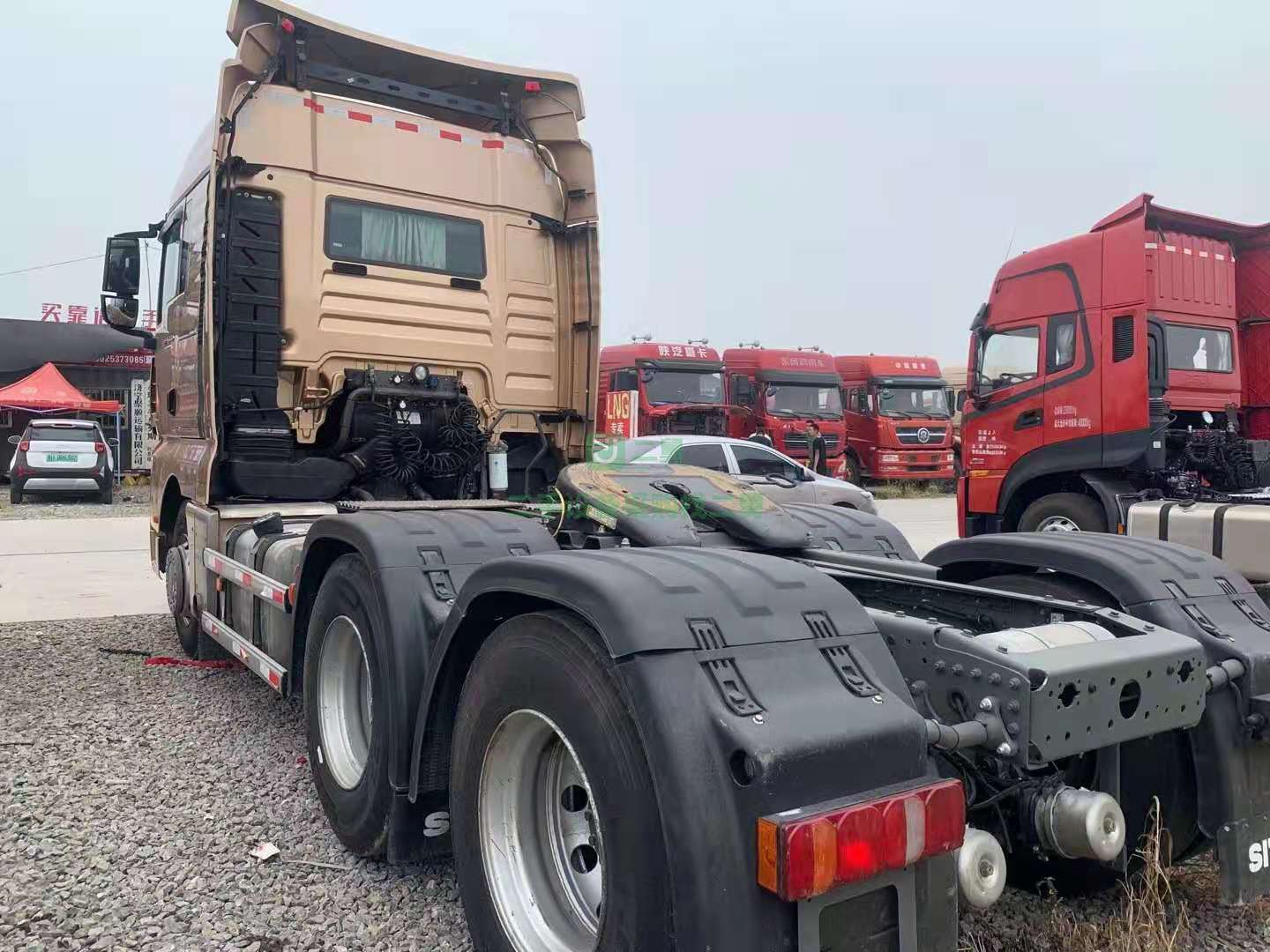 出售2019年5月重汽汕德卡牽引車，540馬力德國曼技術發動機