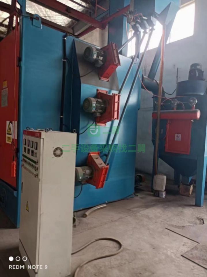 出售二手的九九新吊鉤式拋丸機