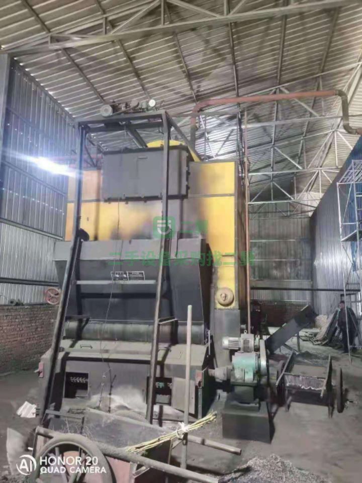 出售二手河北峻宇十噸燃煤蒸汽鍋爐