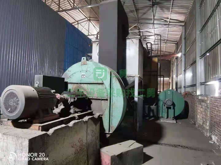 出售二手河北峻宇十噸燃煤蒸汽鍋爐