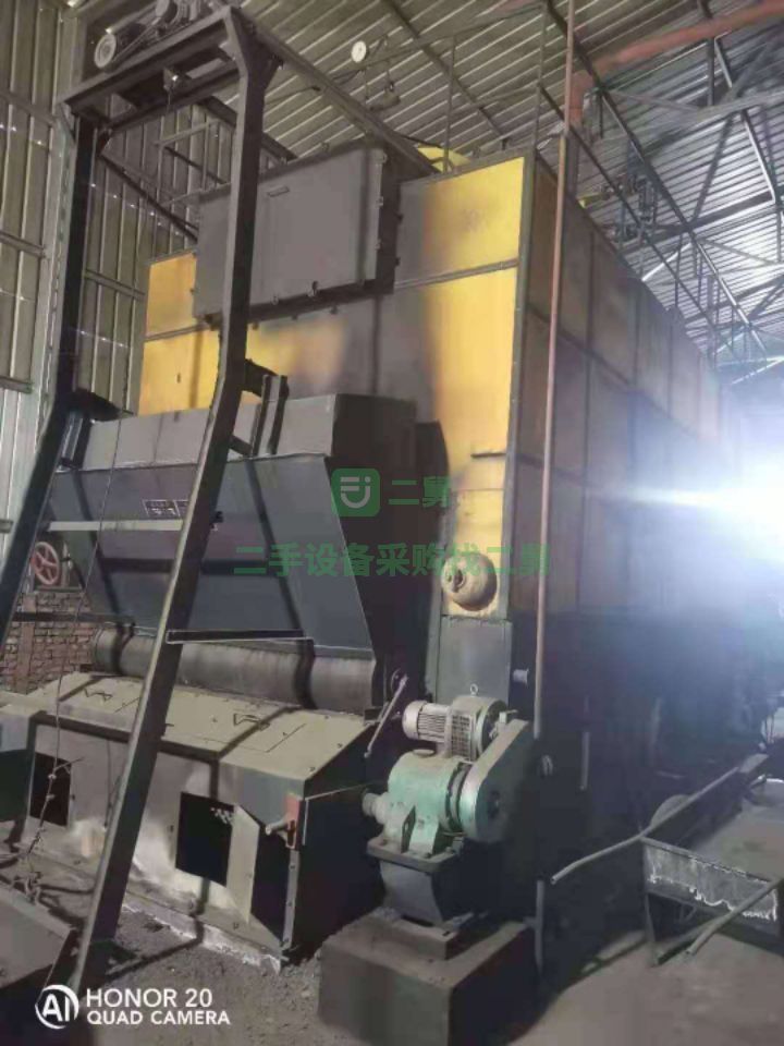 出售二手河北峻宇十噸燃煤蒸汽鍋爐