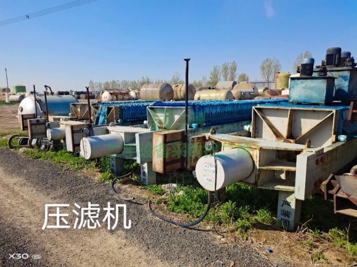 出售二手八成新的120方－180方壓濾機