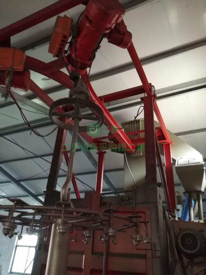 出售江蘇產雙鉤拋丸機一臺，成色好