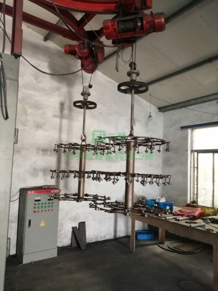 出售江蘇產雙鉤拋丸機一臺，成色好