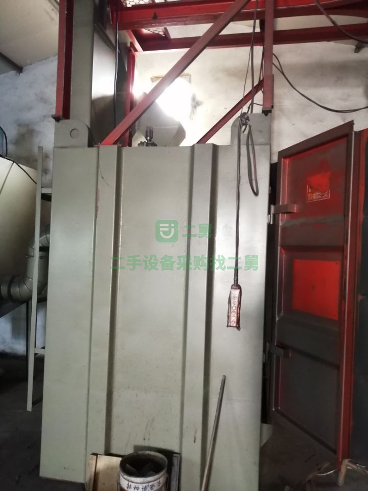 出售江蘇產雙鉤拋丸機一臺，成色好
