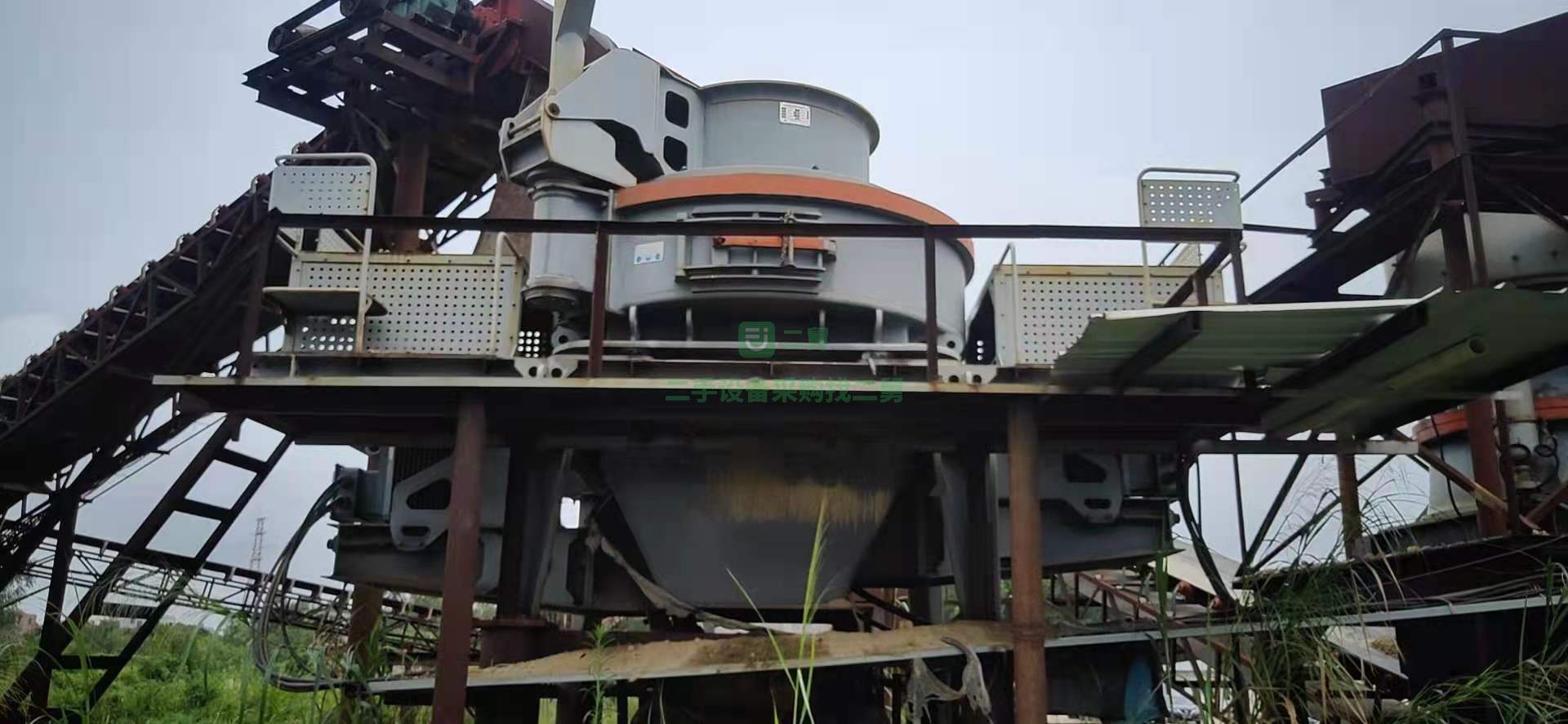出售九成新1263黎明重工制沙機