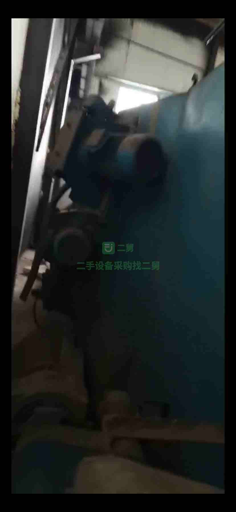 出售二手九成新寬1米，高2米通過式拋丸機