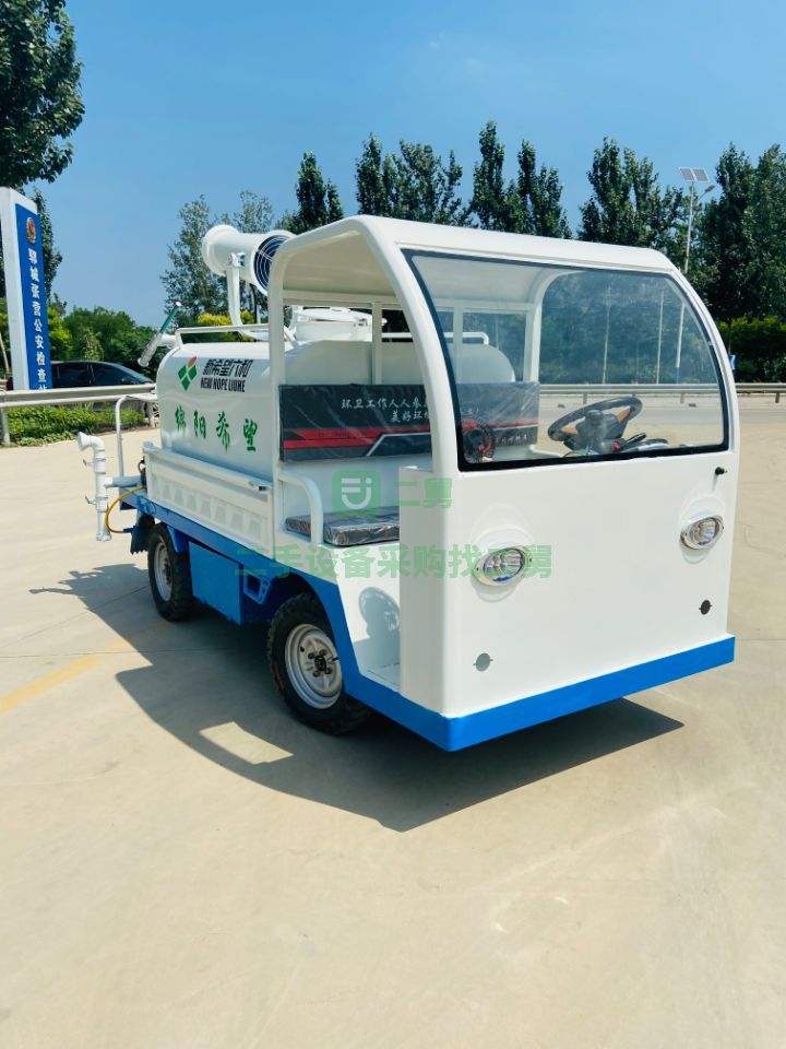 山東出售二手環騰Gk-42新能源四輪霧炮灑水車