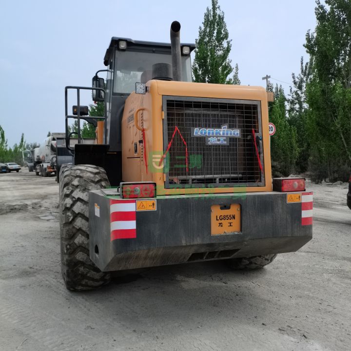河北出售9成新電噴龍工855N裝載機