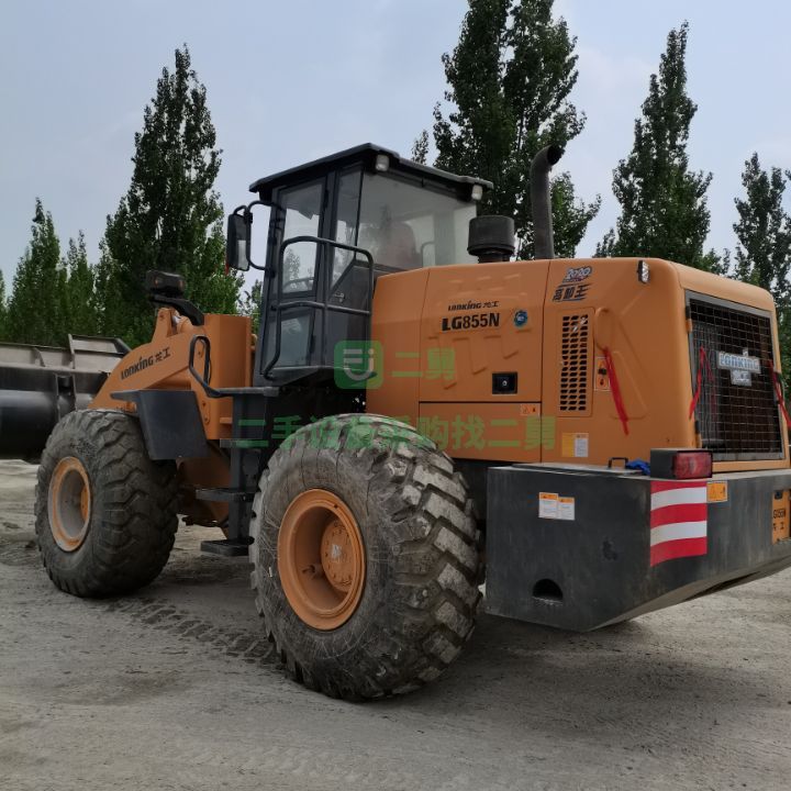 河北出售9成新電噴龍工855N裝載機