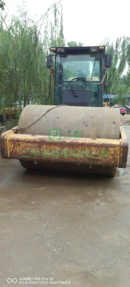 陜西出租柳工22噸振動壓路機