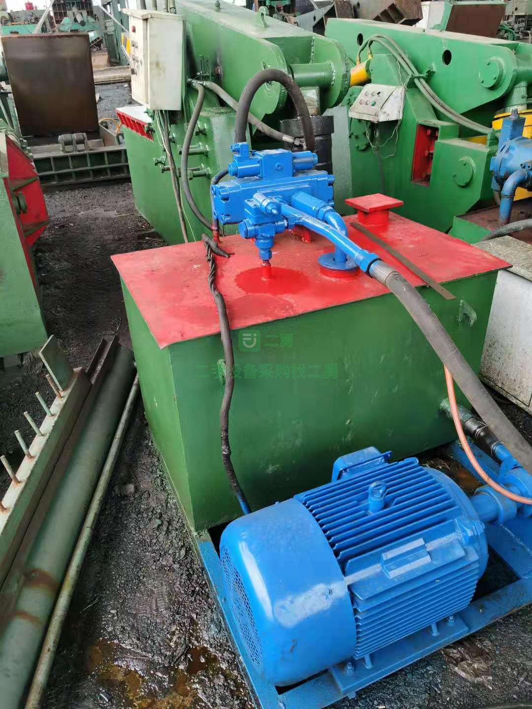 出售江陰產(chǎn)200噸金屬剪切機(jī)，江陰，電機(jī)18.5千瓦