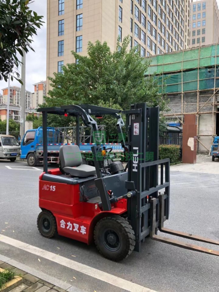 安徽出租二手的合力1.5噸電動叉車