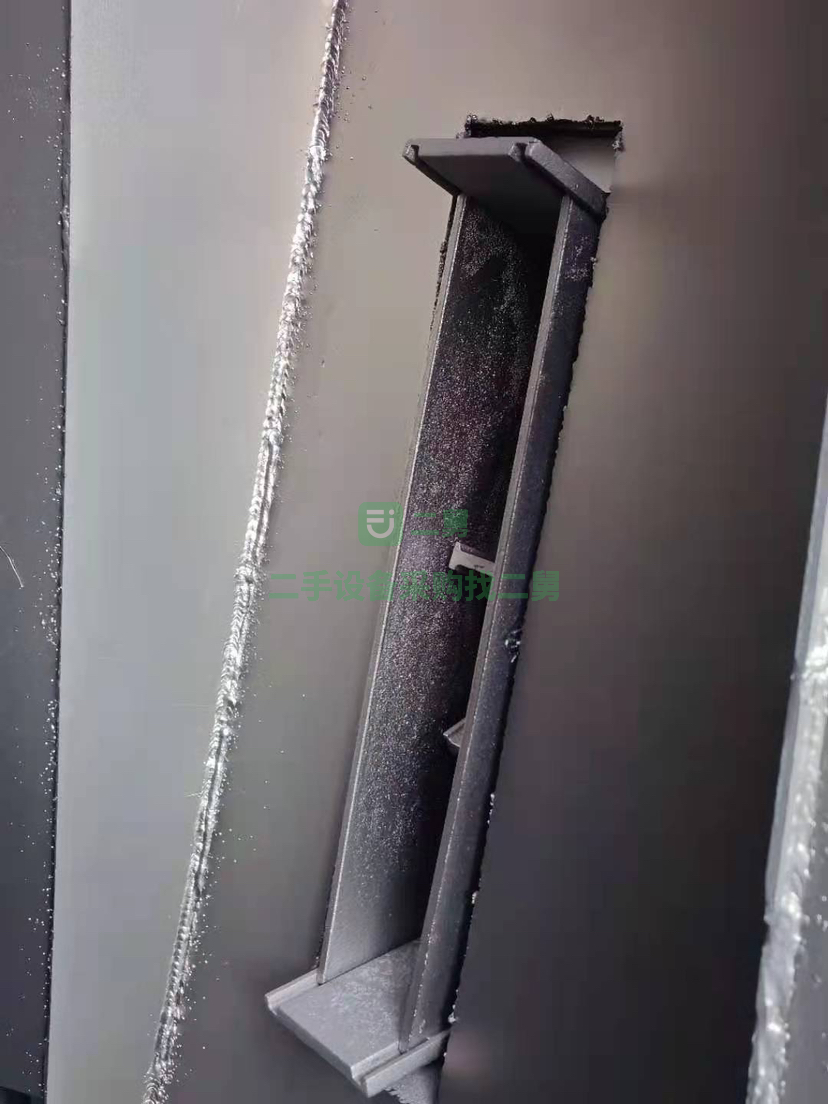 出售二手九成新的376吊鉤式拋丸機