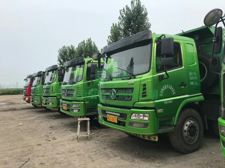 出售19年輕型軒德前四后八輪自卸車