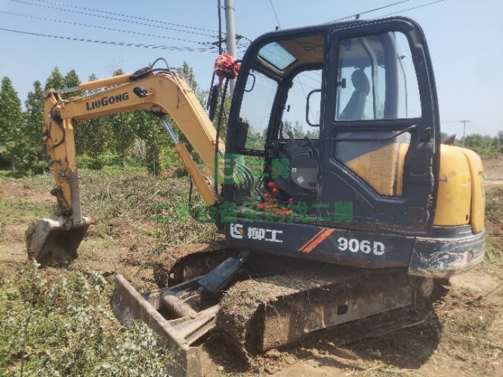 河北出售二手的柳工60挖掘機一臺